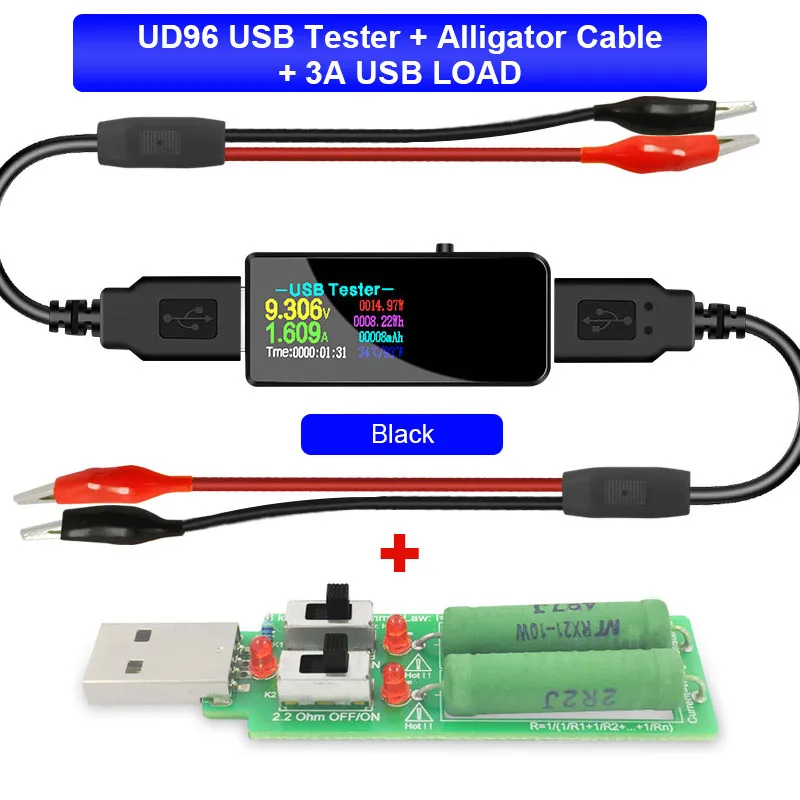ADD 3A Cable 13 в 1 USB Тестер dc Цифровой вольтметр amperimetro напряжение измеритель тока Амперметр детектор power bank индикатор зарядного устройства - Цвет: ADD 3A Cable