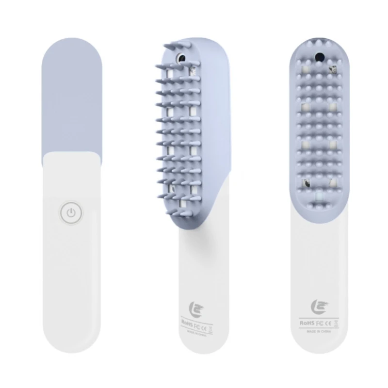

Pet Odor Eliminator Brush Electric Ozone Generator Massage Comb Type-C Charging R9JC