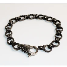 Браслеты для мужчин и женщин 10 мм нержавеющая сталь панцирные кубинские звенья цепи браслеты вечерние ювелирные изделия подарок металлические аксессуары VB804