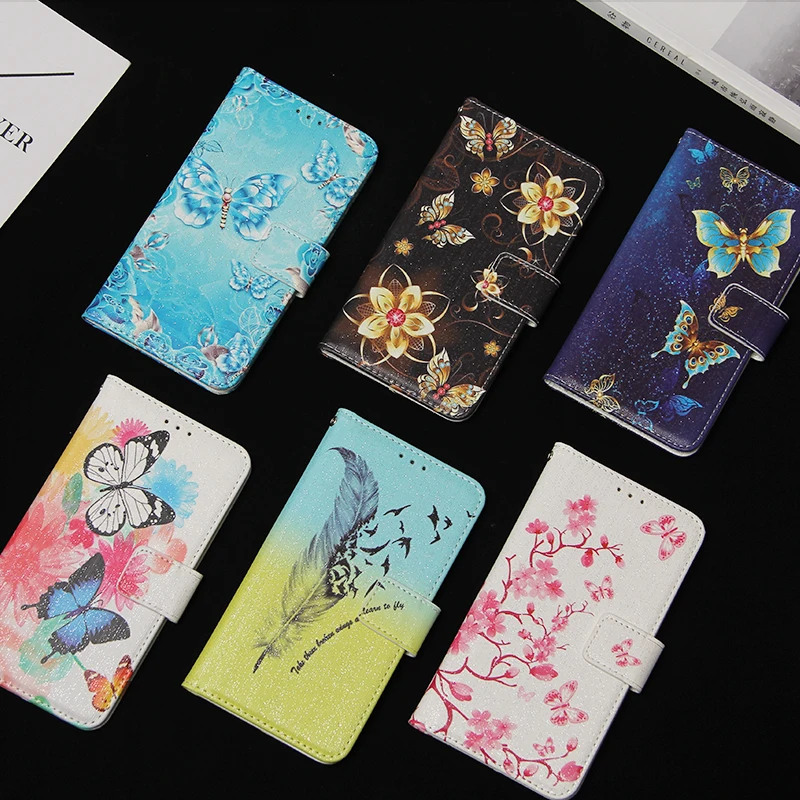 Блестящий кожаный чехол-книжка для Leagoo M13 S11 Z10 M11 M10 M9 Pro Power 2 5 T8s S9 S10 Z7 Z9 KIICAA Mix M5 Edge