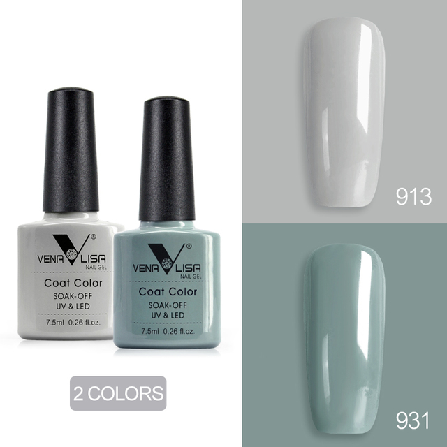Venalisa Nude Color Gel Base Nowipe Top Coat Soak Off UV LED Gel Nail Polish Cosmetics Nail Art Manicure Nail Varnish