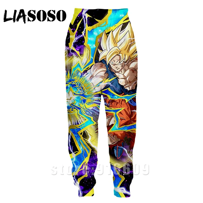 4 3d принт для мужчин и женщин мультфильм Dragon Ball Гоку леггинсы движения полная длина Прохладный пот брюки зимние штаны Аниме повседневные забавные брюки - Цвет: 4