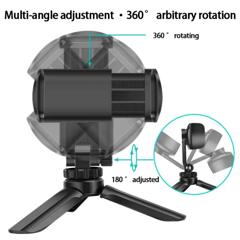Phone Tripod Moblie Phone Clip Bracket Holder Mount Tripod Monopod Stand For Smartphone Camera Stand Adapter