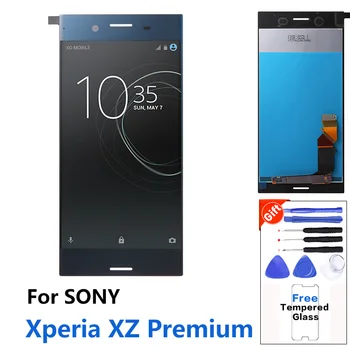 

IPS LCD for Sony Xperia XZ Premium and G8141 G8142 LCD Display Touch Screen Digitizer Assembly 5.46 Inches