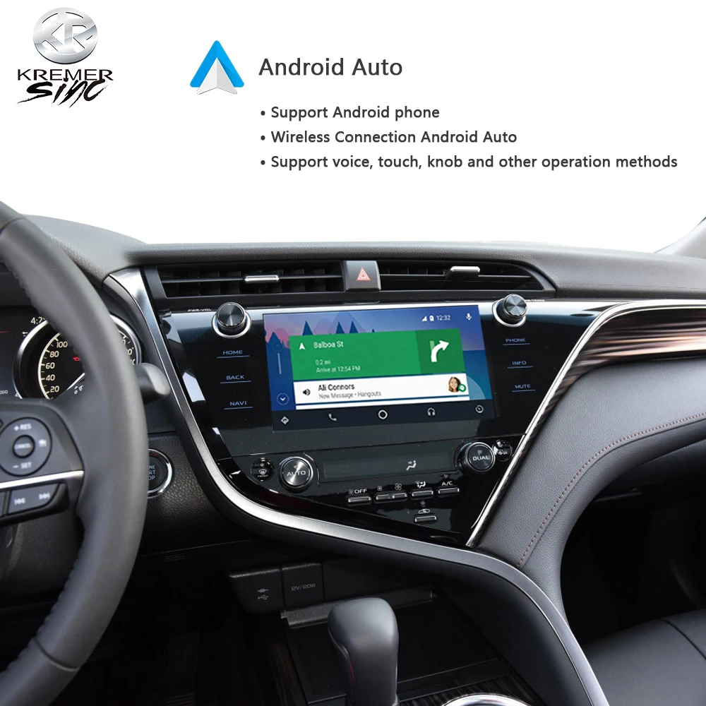 Беспроводная приставка для автомобилей Toyota iSmart Android Модифицированная коробка