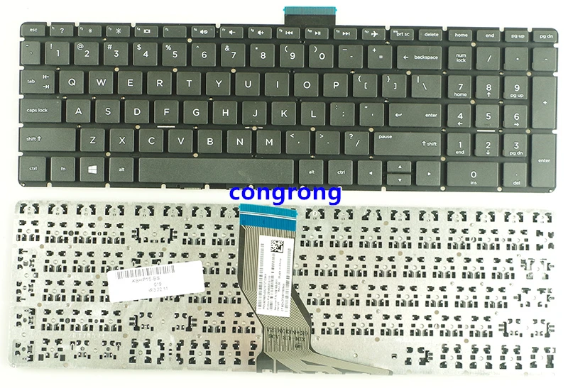 Us Tastiera Del Computer Portatile Per Hp 15-Bs 250 G6 255 G6 256 G6 Tastiera Inglese