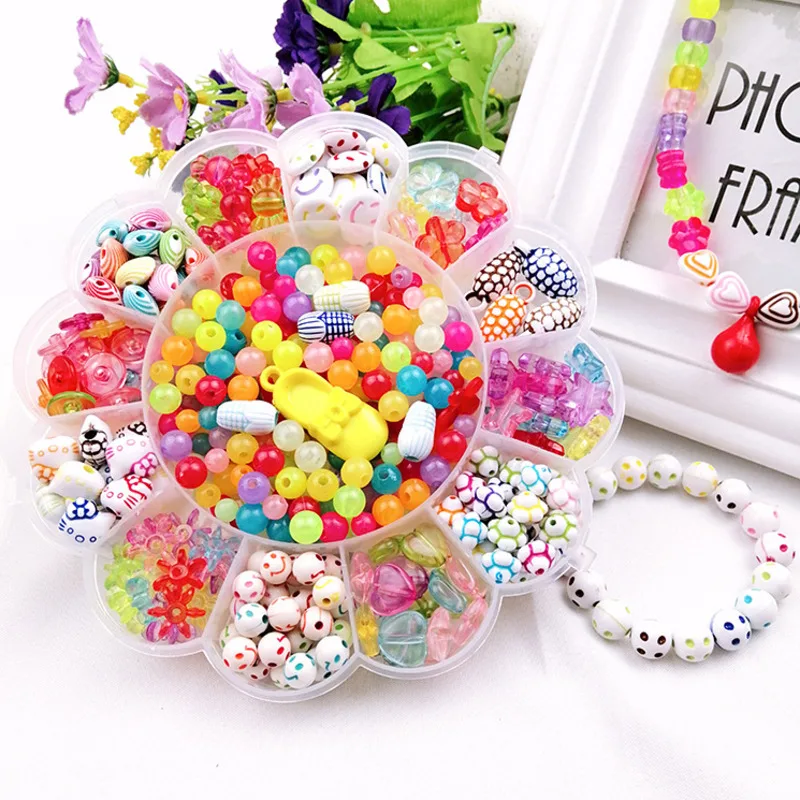740pcs Pop Beads Diy Set Girl Toys 5 7 Creative Crafts Bracelet Kids  Bracelets Bead Jewelry Kit Educational Toys For Children - AliExpress