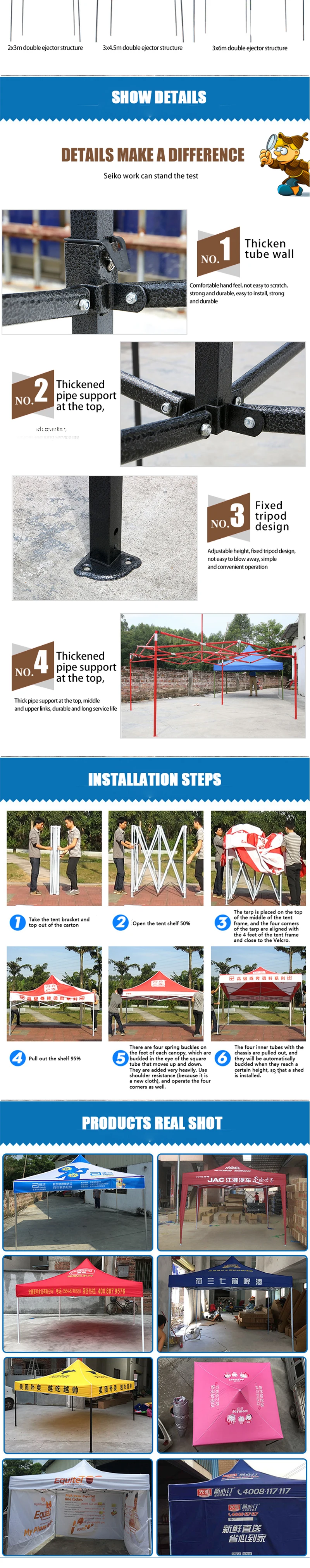 10x10 adjustable shade pergola on Grntamn Outdoor Waterproof Gazebo Commercial Folding Tent 3x3 3x6 Meters 10x10 10x20 Feet Portable Event Canopy Tent Folding Tent Canopy Tenttent 3x3 Aliexpress
