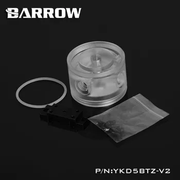

Barrow YKD5BTZ-V2 / PD5BTZ-V2 POM / PMMA Acrylic water pump top for D5 / MCP655 serise pump computer water cooling.