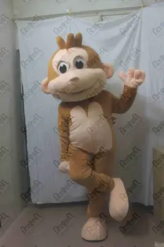 

monkey mascot costume hot sale quality wild animals costumes