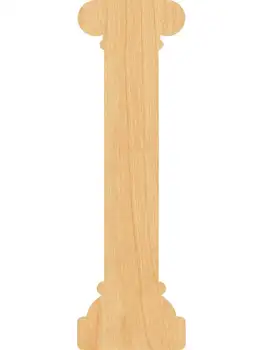 

Greek Column Wooden Laser Cut Out Shape - Great for Crafting - Hobbyist - D.I.Y. Projects