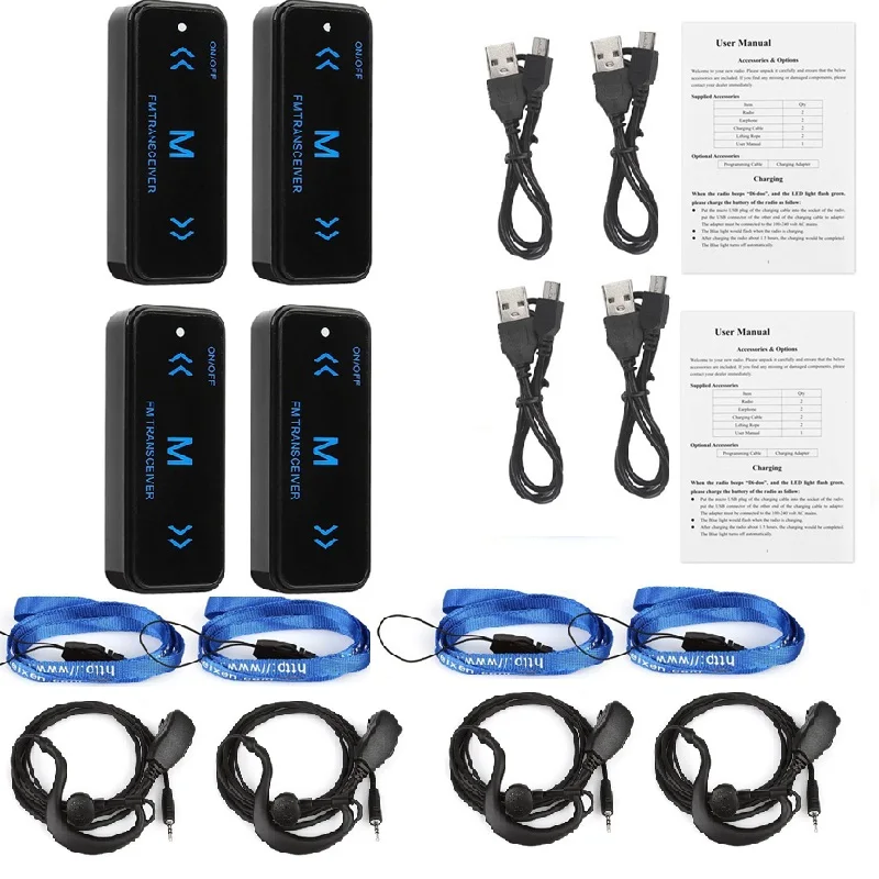 4PCS Free License Talkie Walkie LEIXEN VV-108 Children Two Way Radio Toy Mini Restaurant Kids Woki Toki | Мобильные телефоны и