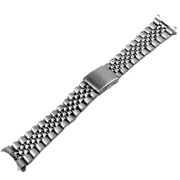 

skx 007 skx 009 Brush Polish Stainless Steel jubilee Watch band curved End 22mm