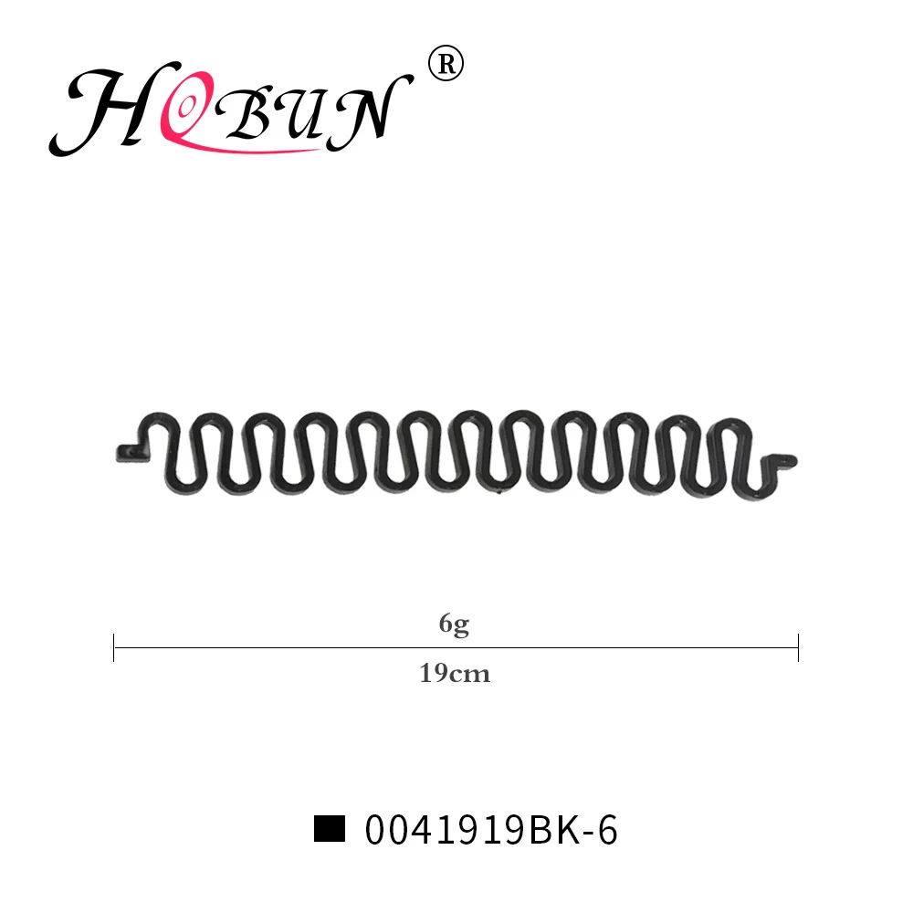 0021915BK-4 HOBUN, 00219, косичка для сороконожки, для девушек, французский инструмент для плетения волос, плетение для плетения, ролик для плетения волос, инструмент для укладки, аксессуары для волос DIY - Цвет: 0021915BK-4