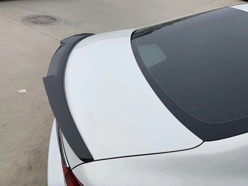 M4 Стиль углеродного волокна задний багажник спойлер крыло подходит для Mazda 6 Atenza