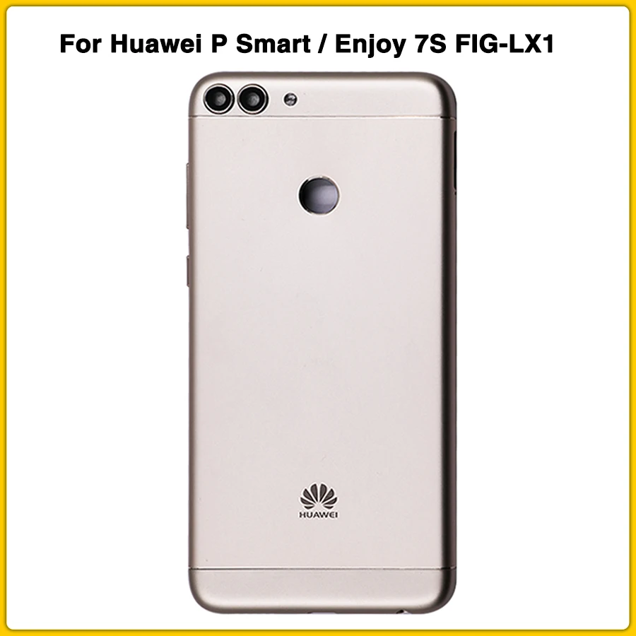 P умный задний Чехол для huawei P Smart/Enjoy 7S FIG-LX1 FIG-LA1 FIG-LX2 LX3 5," задняя крышка для батареи задняя крышка для двери
