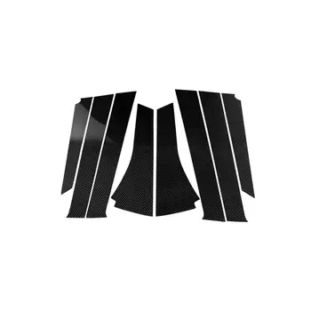 

Auto decoration accessories Carbon fiber window B-pillar tape Window pillar trim for Fit Jazz car