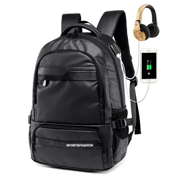 

2020 New Men's Multi-function Fashion Backpack Student Leisure Computer Bag Youth Waterproof Oxford Cloth Travel Bag