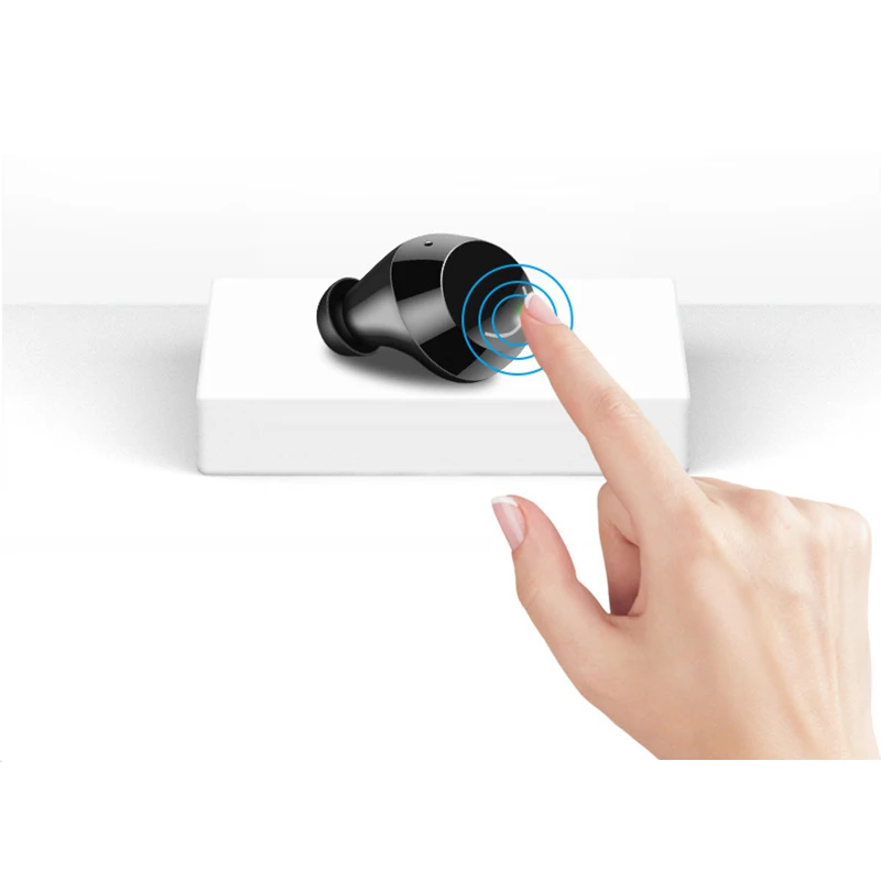 ABHU-5.0 Bluetooth водонепроницаемые наушники с громкой связью спортивные наушники с прессованным управлением стерео наушники с зарядным устройством