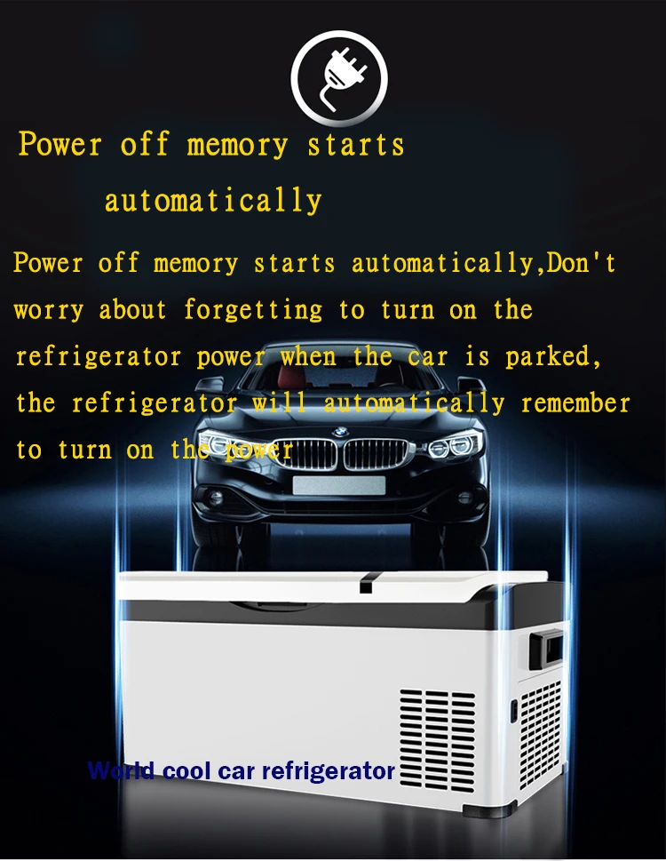 20л автомобильный холодильник, автомобильный морозильник, охладитель AC/DC12V24V, портативный мини-холодильник, компрессор, автомобильный холодильник, автомобильный холодильник для 4x4Camping