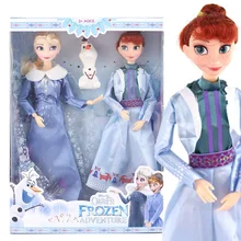 Королева Принцесса Эльза Анна Кукла Олаф 11 подвижные фигурки модель рождественские подарки на год 30 см