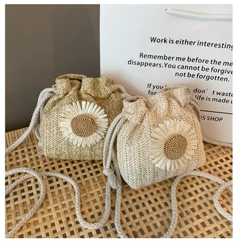 

Manufacturers Wholesale Knitted Bags Female 2020 Popular New Style Fashion Korean-style Versatile Shoulder Fashion Bucket