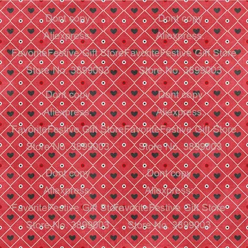 

valentine Cloth Garment Materials Shirt Home Decoration Tissu Dress Sewing Textile Fabric