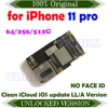 Free Shipping  Motherboard For iPhone 11 Pro Factory Unlocked Mainboard Without with Face ID IOS Update Support LTE 4G ► Photo 3/3