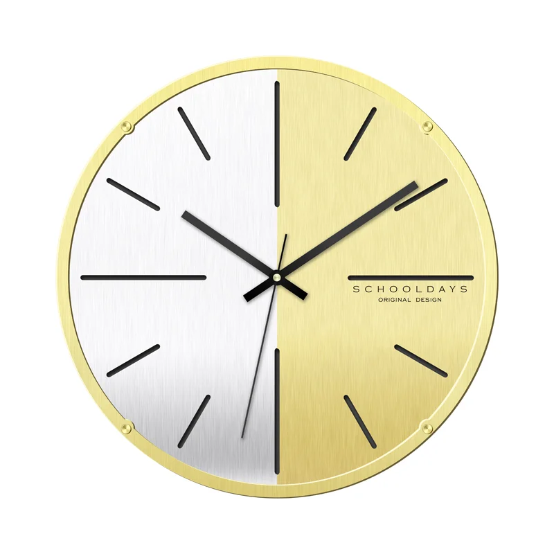 

Luxury Large Wall Clock Modern Design Nordic Living Room Minimalist Creative Watch Home Hidden Stash Bedroom Silent Klok FZ204