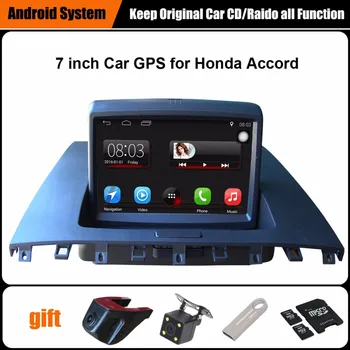 

Upgraded Original Car multimedia Player Car GPS Navigation Suit to Honda accord 2003-2007 Support WiFi Smartphone Mirror-link