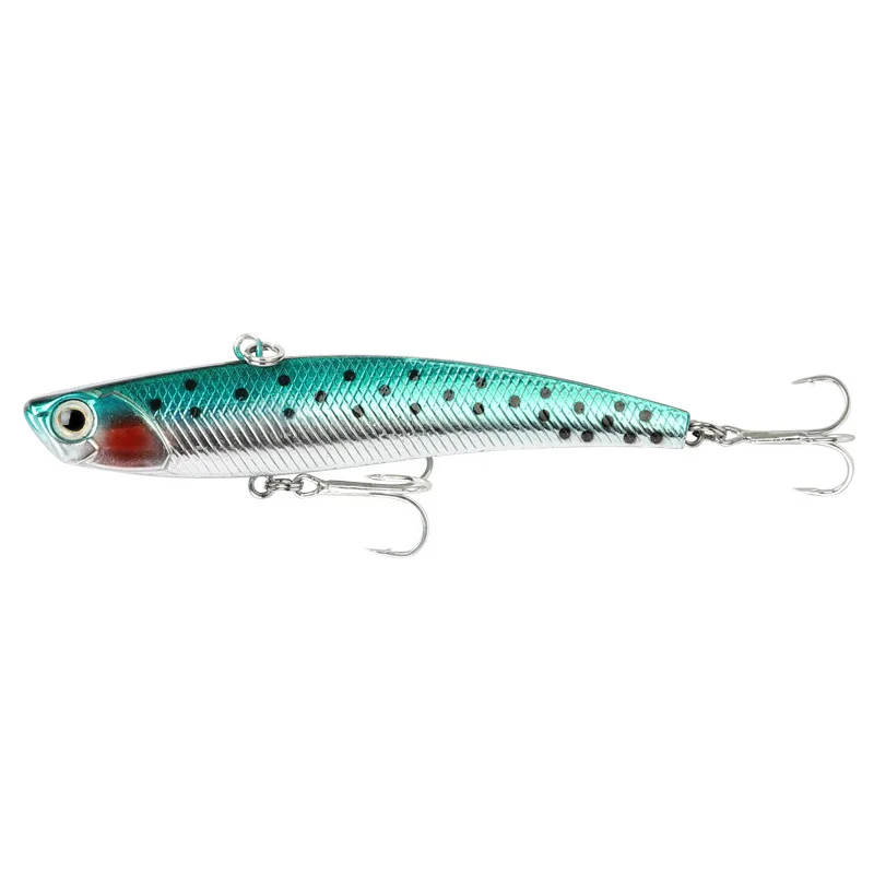 Bassland VIB жесткая приманка для рыбалки stickbait isca Искусственные воблеры Тройной Крючок для рыбалки морской бас форель Япония зима
