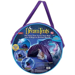 Tienda plegable para niños y niñas, casa de juegos para dormir de noche, juguetes, regalos, novedad