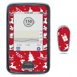 Dexcom – autocollant licorne de réception et de transmission G6, autocollant de noël 