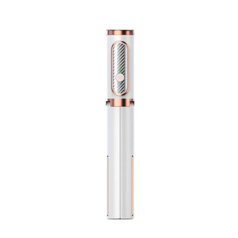 Белый M18 Мини Портативный селфи палка Bluetooth 360 градусов вращение съемный штатив монопод Seilfie палка для IOS Android телефонов - Цвет: Белый
