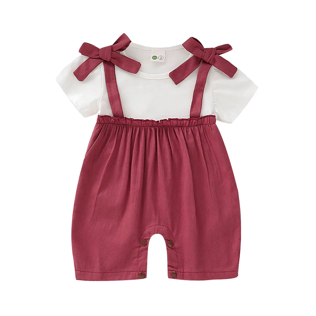 Одежда для маленьких девочек детская одежда, комбинезон, зимний костюм для Хэллоуина pudcoco, комбинезон с оборками, пэчворк, для детей 0-24 месяцев, Z4 - Цвет: C