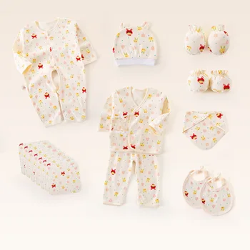 

Baby set boy clothes 100% cotton infant suit baby girl clothes outfits pants baby clothing hat bib ropa de bebe