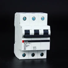 

Air switch miniature circuit breaker BH-D6 3P 6A 10A 16A 20A 25A 32A 40A 50A 63A