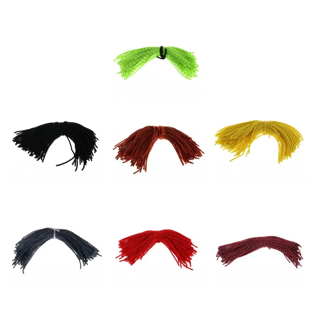 100pcs 7.9" 0.08" Strong Durable Tie down Rope Fits Use with Camping Awning Canopy Tent Stakes Tent Pegs Tent Nails