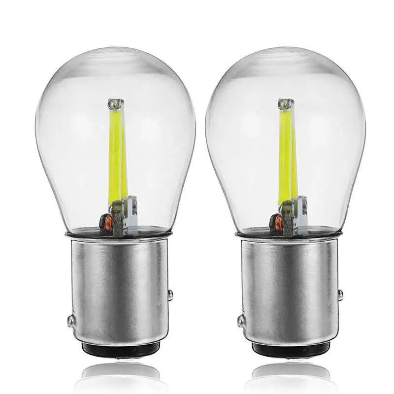 Обратная сигнальная Поворотная лампа, лампа для тормоза, стояночного тормоза, стоп-сигнал, светодиодный сигнал, 2 шт., автомобильные белые аксессуары, светодиодный стоп-сигнал 12 В