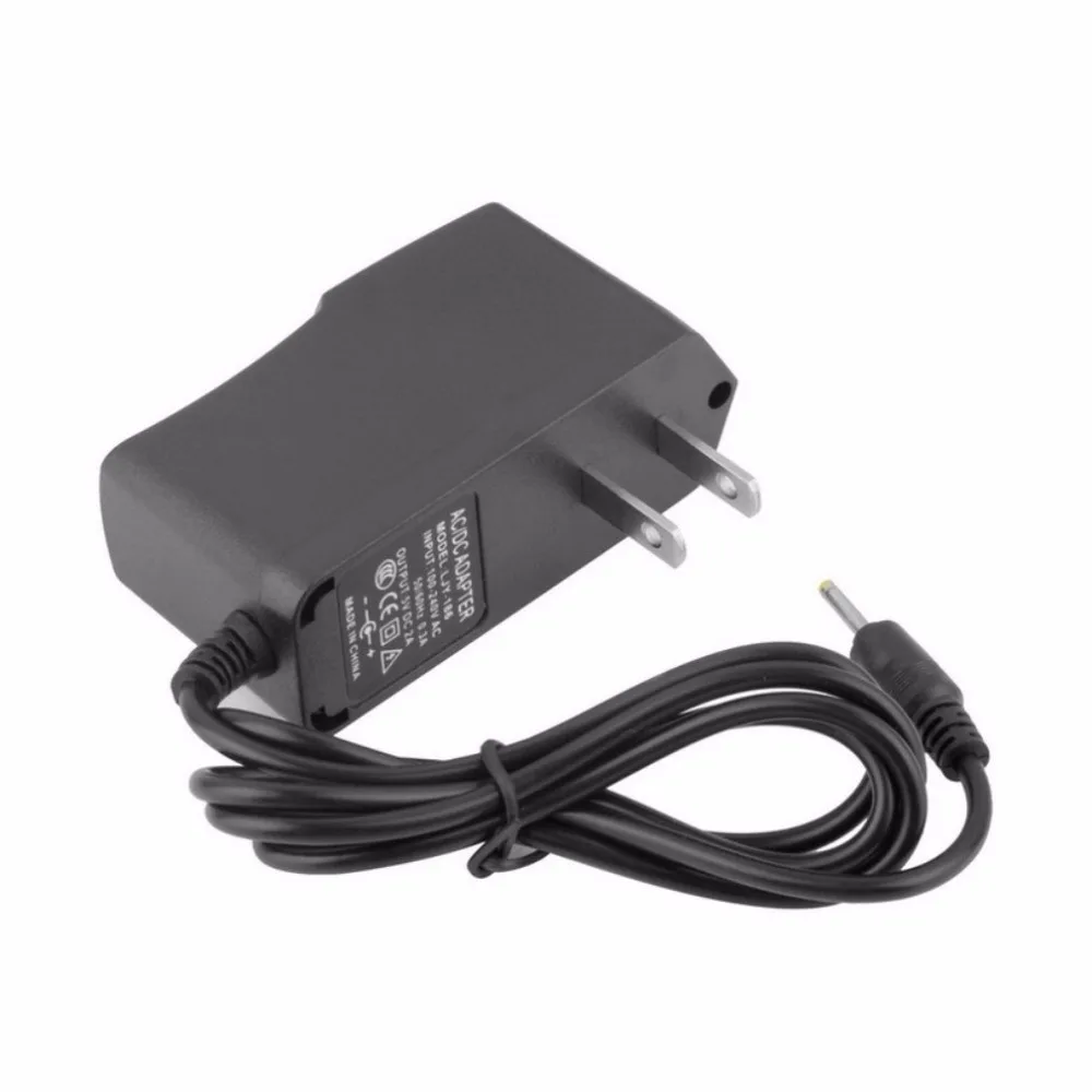Вилка стандарта ЕС/США, цвета в ассортименте para Tablet PC 5V 2A Carga Pared Enchufe с 2,5*0,7 мм AC/DC Зарядное устройство Мощность адаптер переменного тока Зарядное устройство