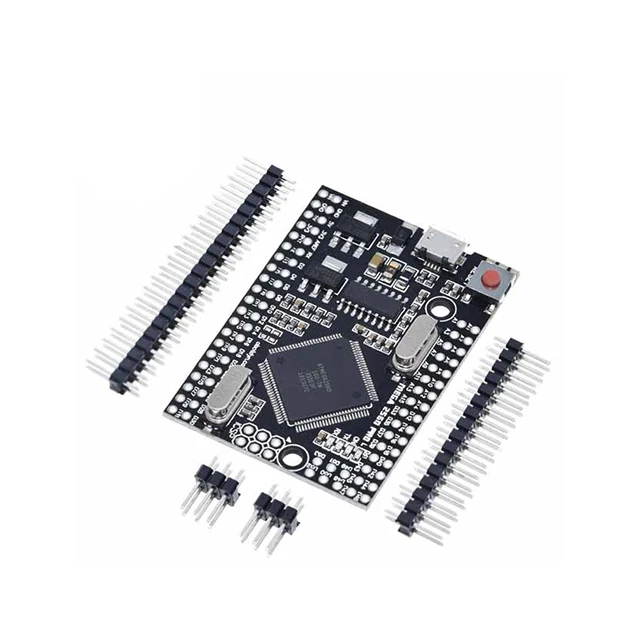 

A18-- Mega 2560 PRO MINI 5V (Embed) CH340G ATmega2560-16AU with male pinheaders Compatible For Arduino Mega 2560