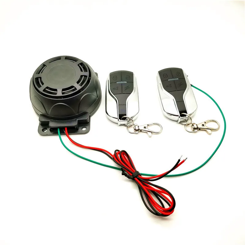 Dual Remote Control Motorcycle Alarm Security System Motorcycle Theft Protection Bike Moto Scooter Motor Alarm System