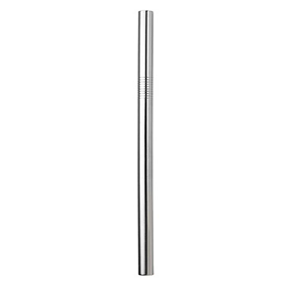 Высококачественная длинная многоразовая Нержавеющая сталь Соломинки металлическая большая прямая соломинка 10 мм/12 мм