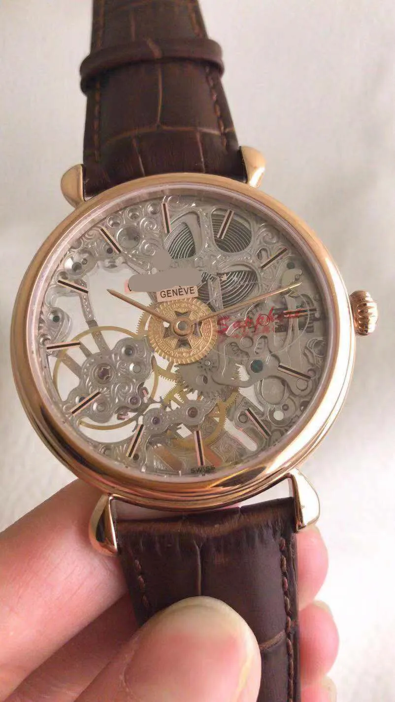 

WG0979 Mens Watches Top Brand Runway Luxury European Design Automatic Mechanical Watch