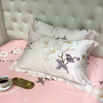 

100%Natural Silk Pillowcase High end quality Envelope Pure Silk Pillow Case pillow cover for Healthy Sleep 2pcs A/B double sided