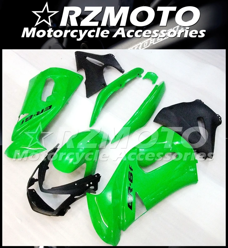 ABS мотоцикл обтекатель комплект для KAWASAKI ER-6F 2006-2008 год кузов литьевая форма Магазин № 2010