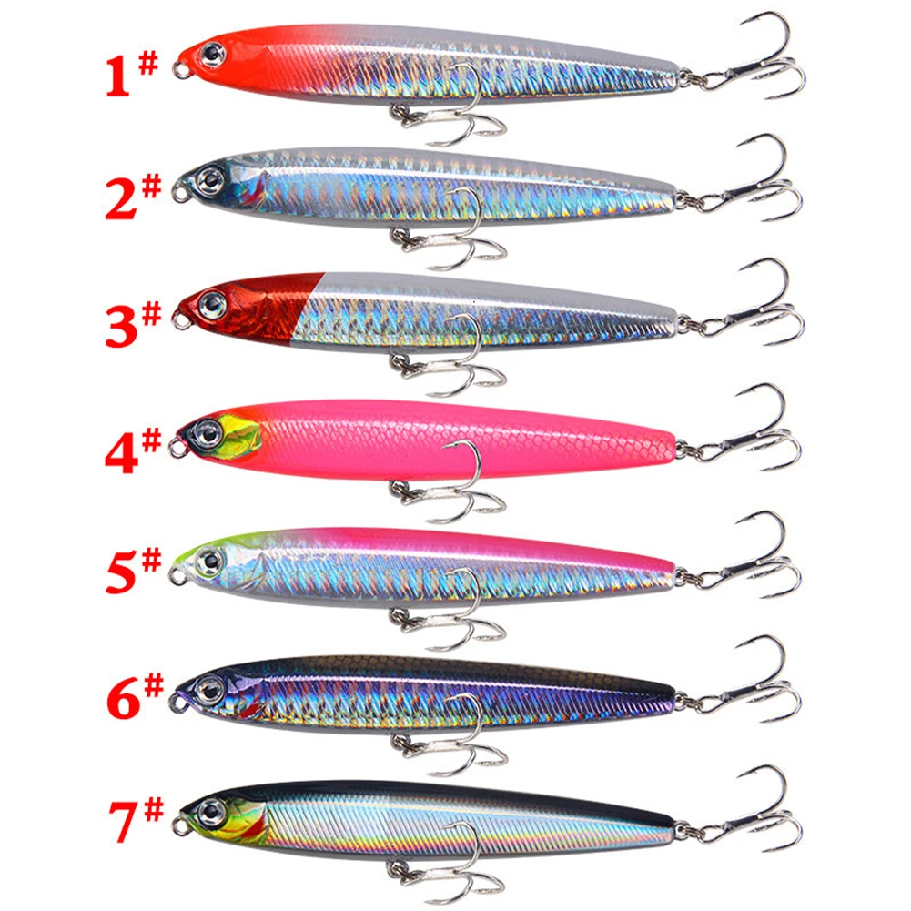 Pencil Sinking Fishing Lure Weights 10-24g Bass Fishing Tackle