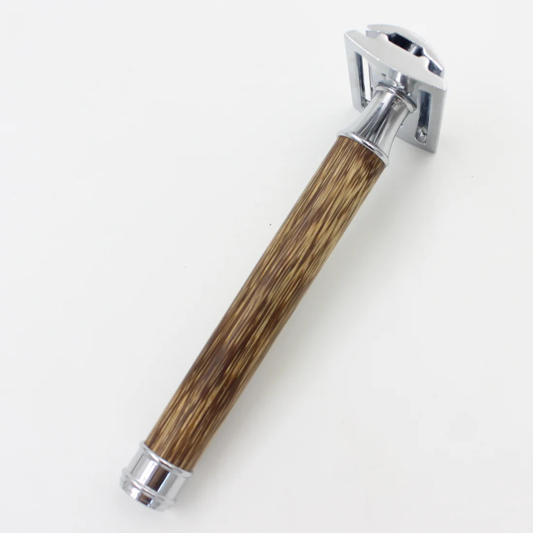 Двойная Безопасная бритва для мужчин vigshave Baber Мужская из натурального черного