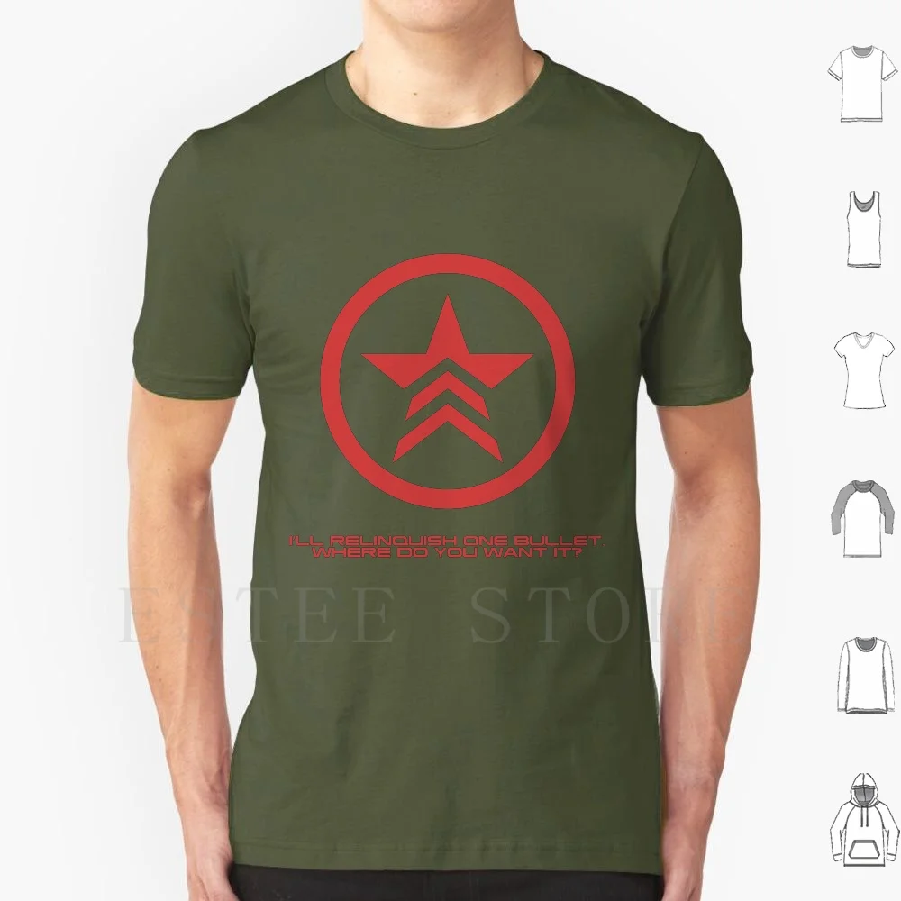 Mass Effect Commander Shepard Renegade Quote T Shirt Uomo Cotton 6Xl Mass Effect Mass Effect 2 Mass Effect 3 Me2 Me3 Shepard