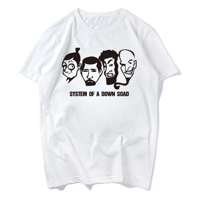 System Of A Down SOAD T Shirt EAGLES OVERCOME ROCK METAL MUSIC Men Women tops tees s-XXXL | Мужская одежда